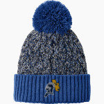 Castle Knights New Era Marled Knit Pom Beanie Front Thumbnail