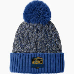 Rochester City School District <span class="pdp-name-mascot">Rochester City School District</span> New Era Marled Knit Pom Beanie Front Thumbnail