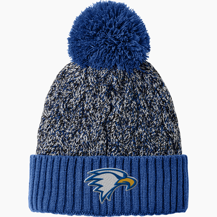 IDEA COLLEGE PREPARATORY - EDINBURG Eagles <span class="pdp-name-mascot">IDEA College Preparatory Eagles</span> New Era Marled Knit Pom Beanie