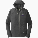 JJC Wolves <span class="pdp-name-mascot">JJC Wolves</span> New Era Men's Sueded Cotton Blend Full-Zip Hoodie Front Thumbnail