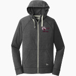 Lock Haven Bald Eagles <span class="pdp-name-mascot">Lock Haven University Bald Eagles</span> New Era Men's Sueded Cotton Blend Full-Zip Hoodie Front Thumbnail
