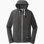 Steilacoom Sentinels New Era Men's Sueded Cotton Blend Full-Zip Hoodie Front Thumbnail