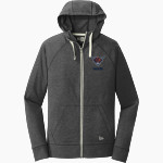 Macalester Scots <span class="pdp-name-mascot">Macalester Scots</span> New Era Men's Sueded Cotton Blend Full-Zip Hoodie Front Thumbnail
