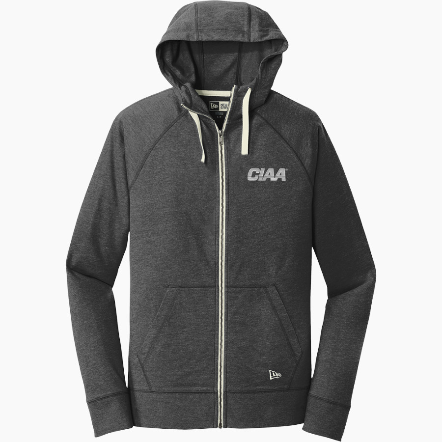 Central Intercollegiate Athletic Association New Era Men's Sueded Cotton Blend Full-Zip Hoodie