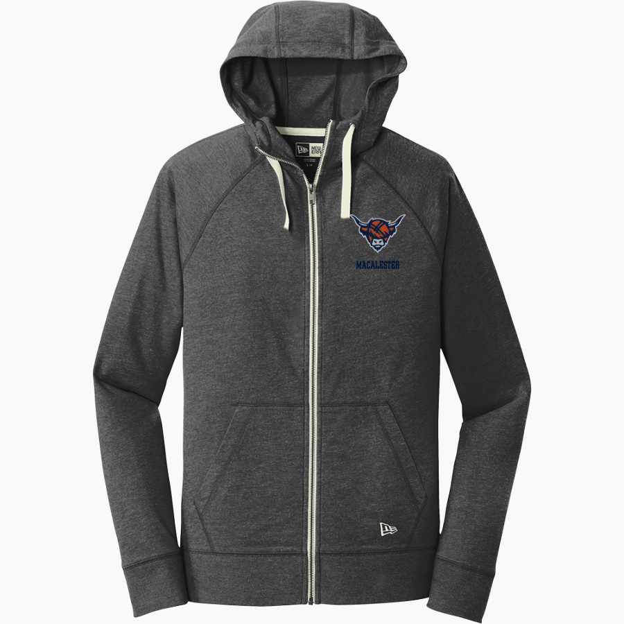 Macalester Scots <span class="pdp-name-mascot">Macalester Scots</span> New Era Men's Sueded Cotton Blend Full-Zip Hoodie