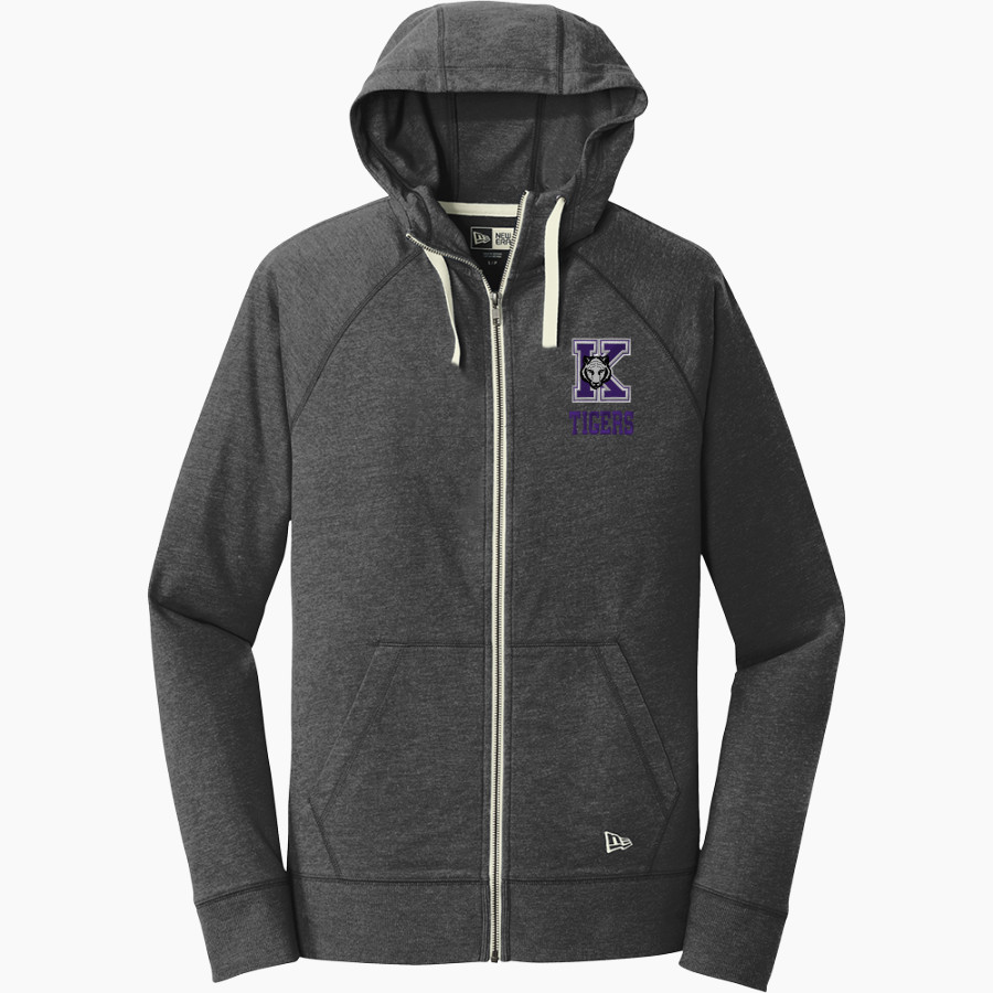 KENNARD HIGH SCHOOL TIGERS <span class="pdp-name-mascot">KENNARD TIGERS</span> New Era Men's Sueded Cotton Blend Full-Zip Hoodie