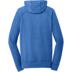 Marie Philip School Galloping Ghosts <span class="pdp-name-mascot">Marie Philip School Galloping Ghosts</span> New Era Men's Sueded Cotton Blend Full-Zip Hoodie Back Thumbnail