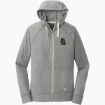 WATERLOO HIGH SCHOOL BULLDOGS <span class="pdp-name-mascot">WATERLOO BULLDOGS</span> New Era Men's Sueded Cotton Blend Full-Zip Hoodie Front Thumbnail