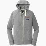 Glenn Grizzlies <span class="pdp-name-mascot">Tom Glenn Grizzlies</span> New Era Men's Sueded Cotton Blend Full-Zip Hoodie Front Thumbnail