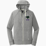 Virginia Peninsula Gators <span class="pdp-name-mascot">Virginia Peninsula Community College Gators</span> New Era Men's Sueded Cotton Blend Full-Zip Hoodie Front Thumbnail