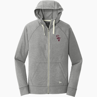 New Era Men's Sueded Cotton Blend Full-Zip Hoodie
