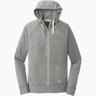 New Era Men's Sueded Cotton Blend Full-Zip Hoodie