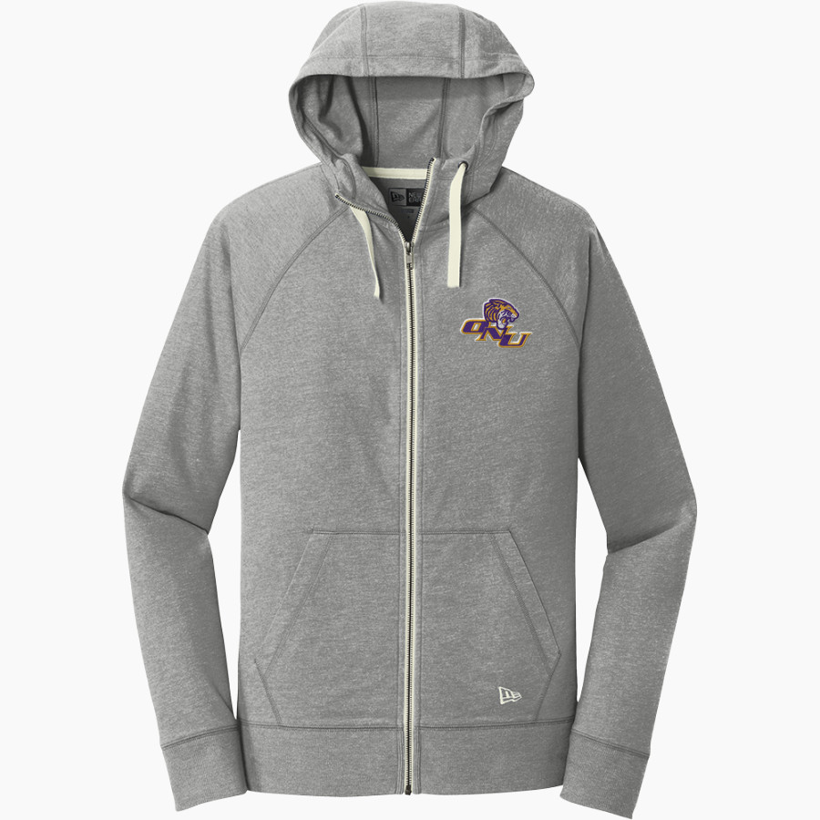 Olivet Nazarene Tigers <span class="pdp-name-mascot">Olivet Nazarene University Tigers</span> New Era Men's Sueded Cotton Blend Full-Zip Hoodie