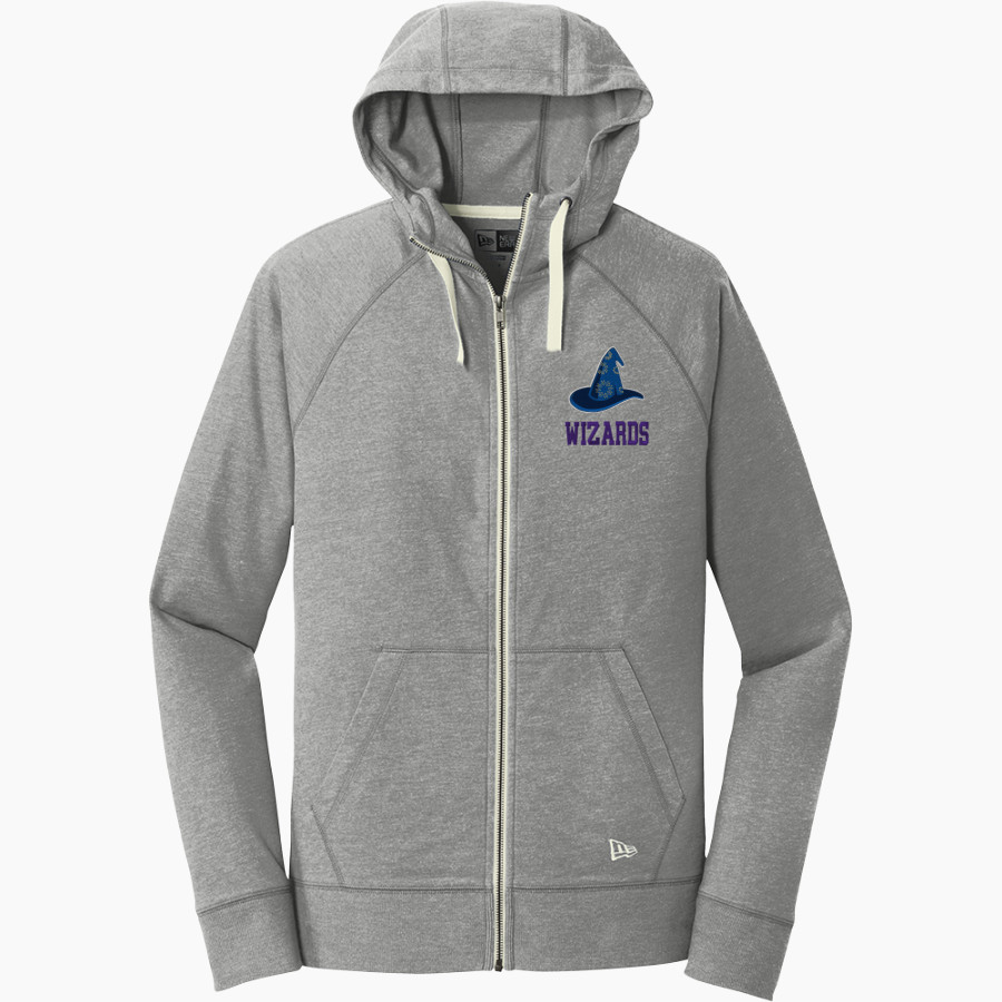 Mater Virtual Academy Wizards <span class="pdp-name-mascot">Mater Virtual Academy Wizards</span> New Era Men's Sueded Cotton Blend Full-Zip Hoodie