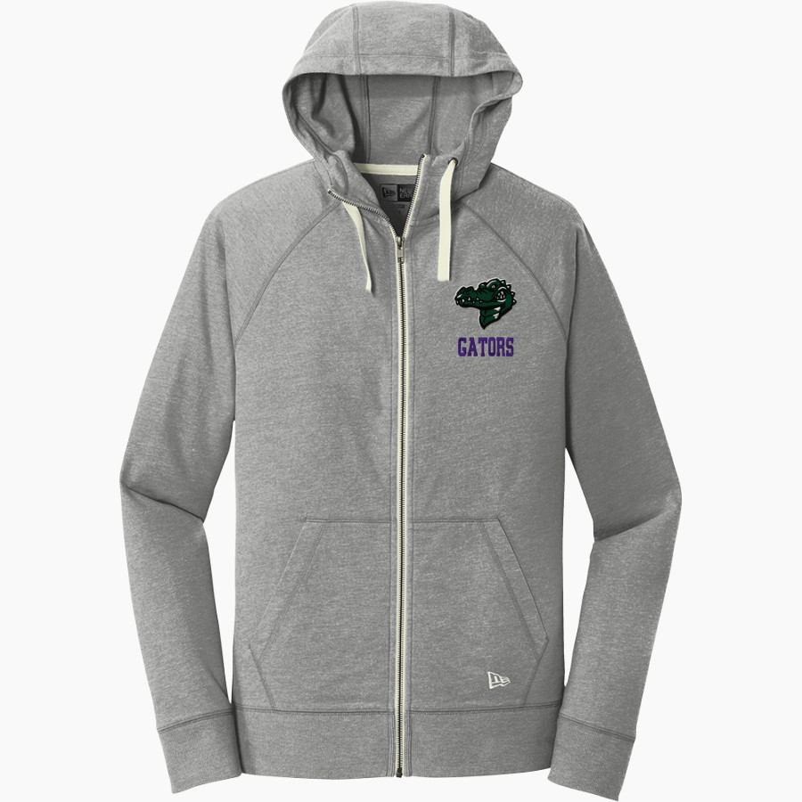 Virginia Peninsula Gators <span class="pdp-name-mascot">Virginia Peninsula Community College Gators</span> New Era Men's Sueded Cotton Blend Full-Zip Hoodie