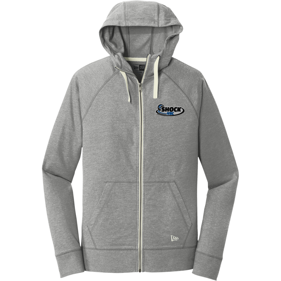 Springfield Shock Shock <span class="pdp-name-mascot">Springfield Shock Shock</span> New Era Men's Sueded Cotton Blend Full-Zip Hoodie