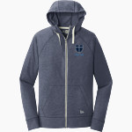 Spartans <span class="pdp-name-mascot">St. Pauls Episcopal Day School Spartans</span> New Era Men's Sueded Cotton Blend Full-Zip Hoodie Front Thumbnail