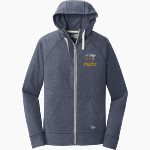 HUDSONVILLE HIGH SCHOOL EAGLES <span class="pdp-name-mascot">HUDSONVILLE EAGLES</span> New Era Men's Sueded Cotton Blend Full-Zip Hoodie Front Thumbnail