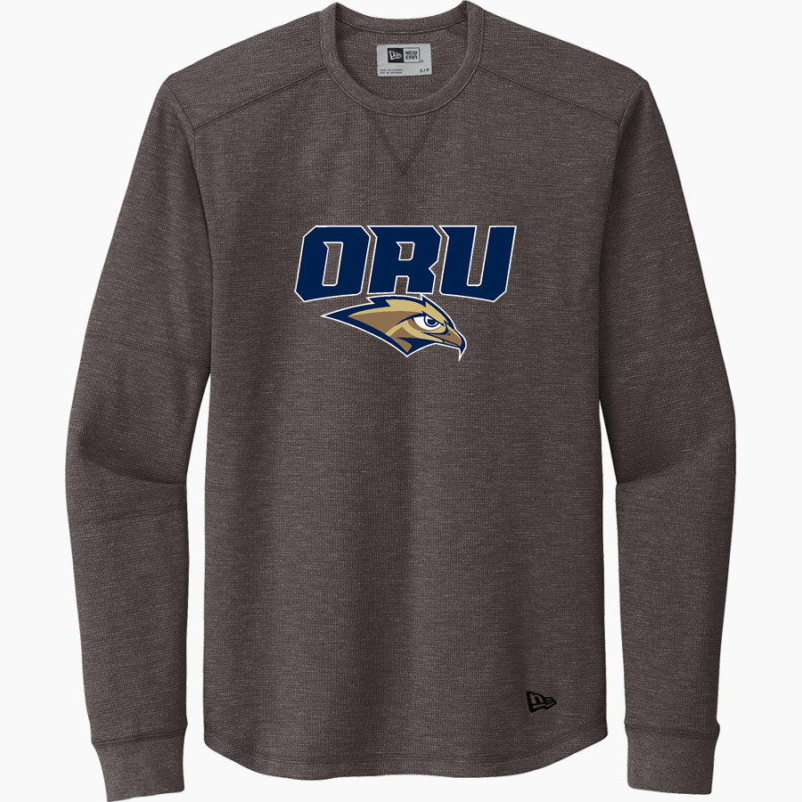 Oral Roberts Golden Eagles <span class="pdp-name-mascot">Oral Roberts Golden Eagles</span> New Era Thermal Long Sleeve Tee