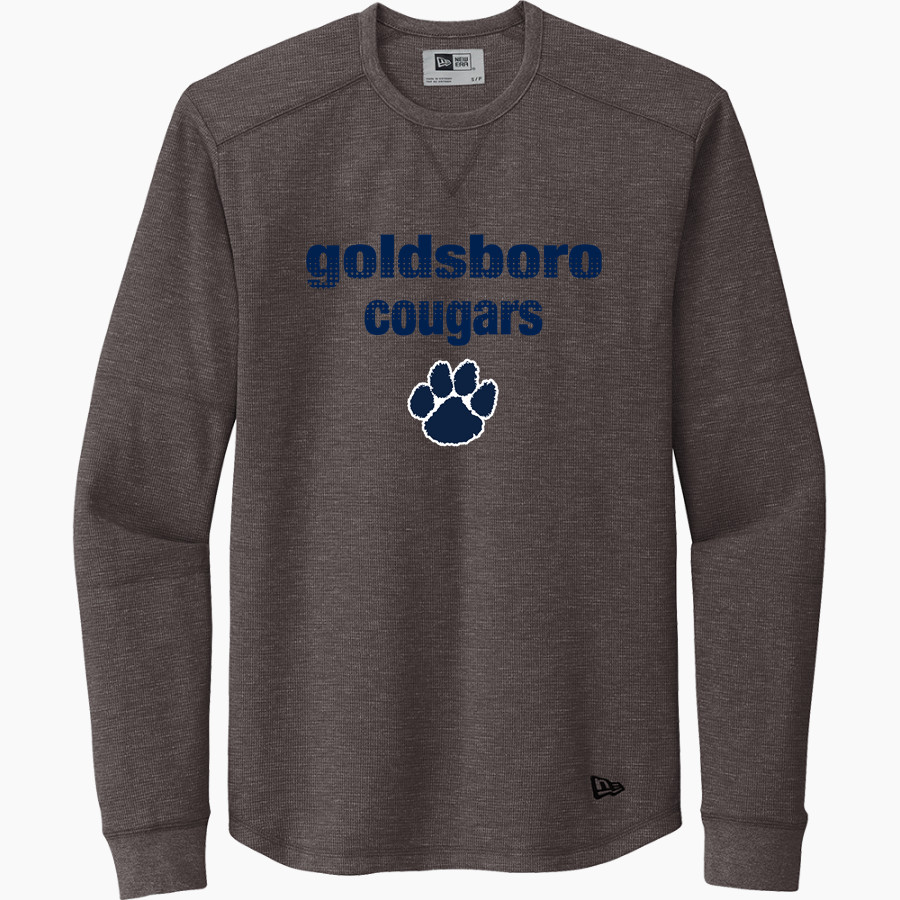 Goldsboro Cougars <span class="pdp-name-mascot">Goldsboro Cougars</span> New Era Thermal Long Sleeve Tee