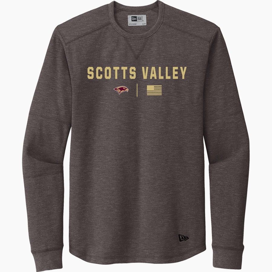 Scotts Valley Falcons New Era Thermal Long Sleeve Tee