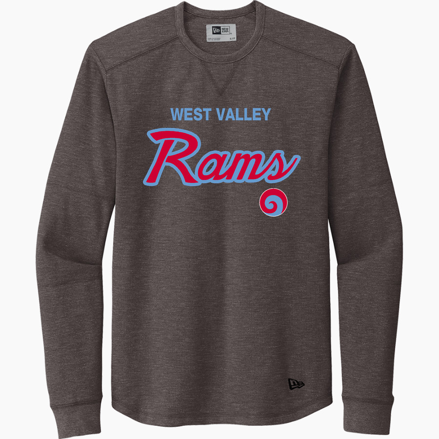 West Valley Rams Online Store <span class="pdp-name-mascot">West Valley Rams</span> New Era Thermal Long Sleeve Tee