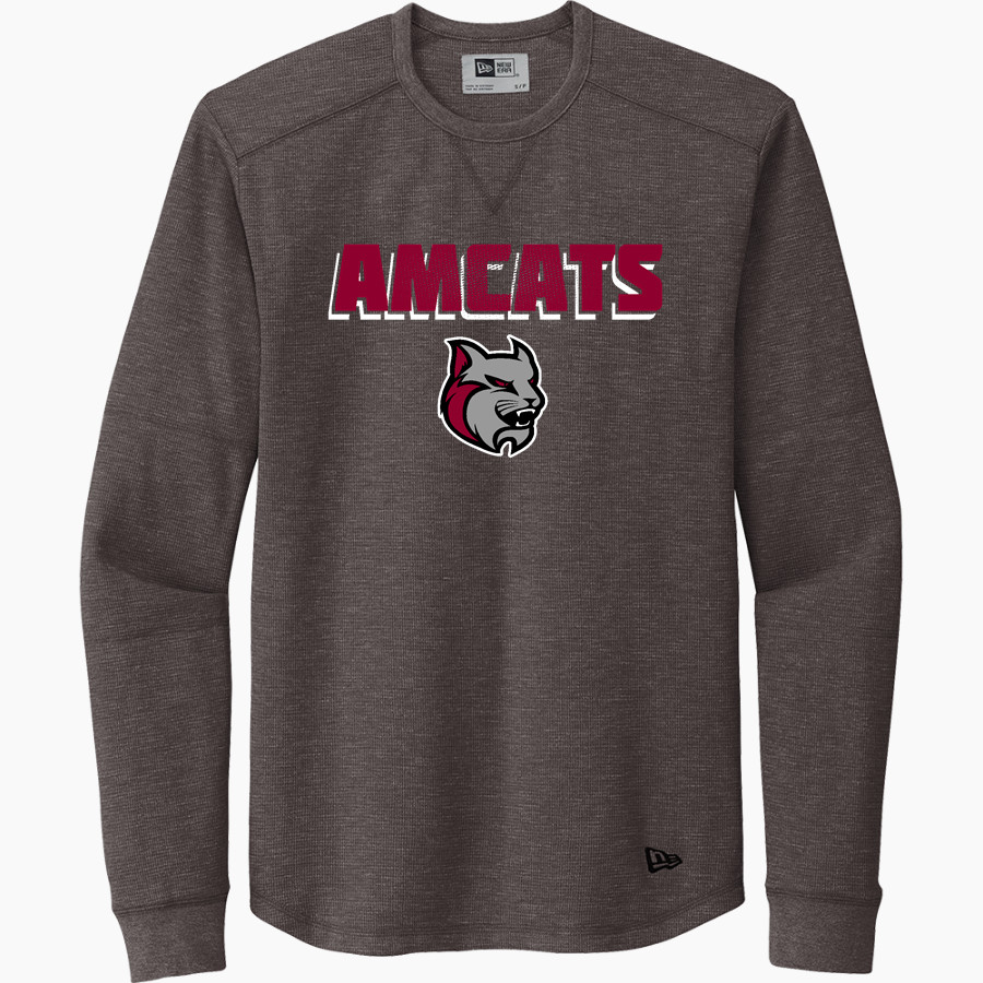 Anna Maria College Amcats <span class="pdp-name-mascot">Anna Maria College Amcats</span> New Era Thermal Long Sleeve Tee