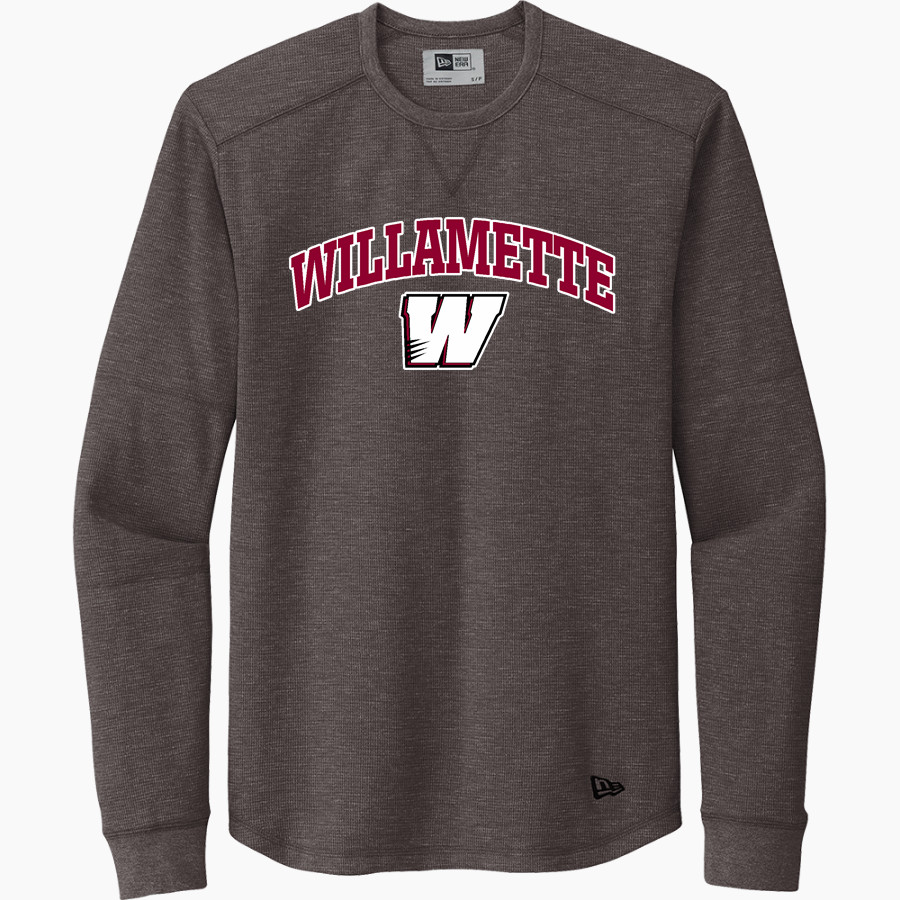 Willamette Wolverines <span class="pdp-name-mascot">Willamette Wolverines</span> New Era Thermal Long Sleeve Tee