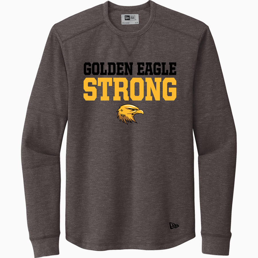 Del Oro Golden Eagles New Era Thermal Long Sleeve Tee
