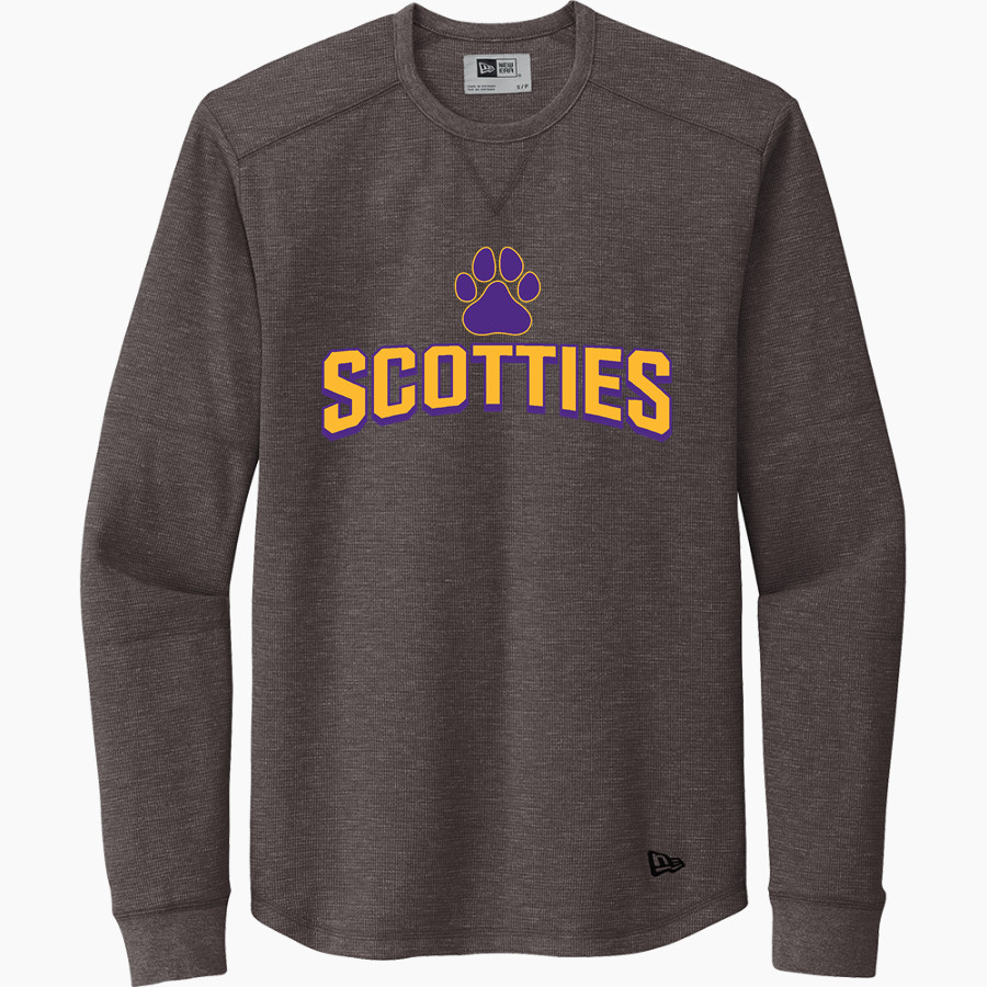 Ballston Spa Scotties The Official Online Store <span class="pdp-name-mascot">Baaston Spa Scotties</span> New Era Thermal Long Sleeve Tee