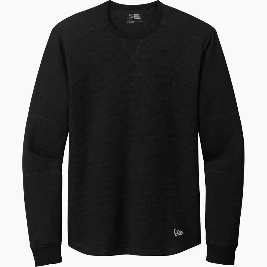 Breck Mustangs New Era Thermal Long Sleeve Tee
