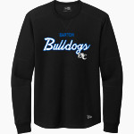 Barton College Official Store of the Bulldogs <span class="pdp-name-mascot">Barton Bulldogs</span> New Era Thermal Long Sleeve Tee Front Thumbnail