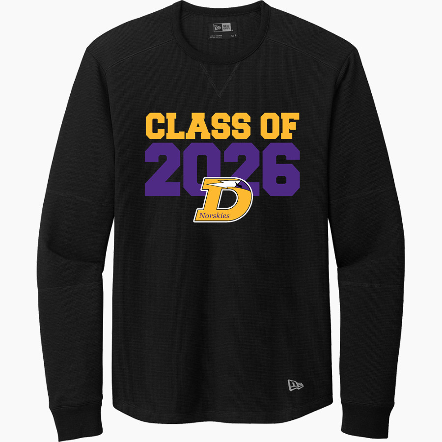 DEFOREST HIGH SCHOOL NORSKIES New Era Thermal Long Sleeve Tee
