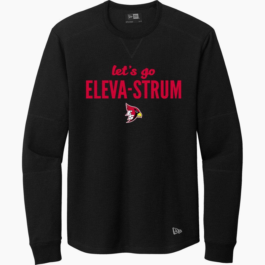 Eleva-Strum Cardinals <span class="pdp-name-mascot">Eleva-Strum Cardinals</span> New Era Thermal Long Sleeve Tee