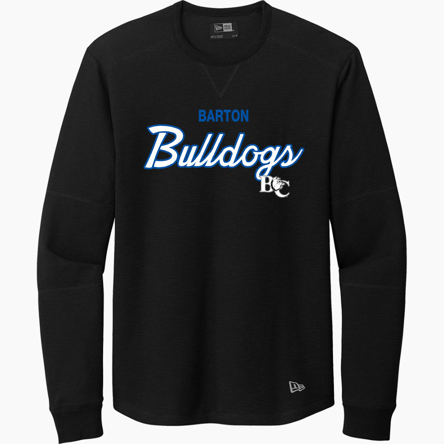 Barton College Official Store of the Bulldogs <span class="pdp-name-mascot">Barton Bulldogs</span> New Era Thermal Long Sleeve Tee