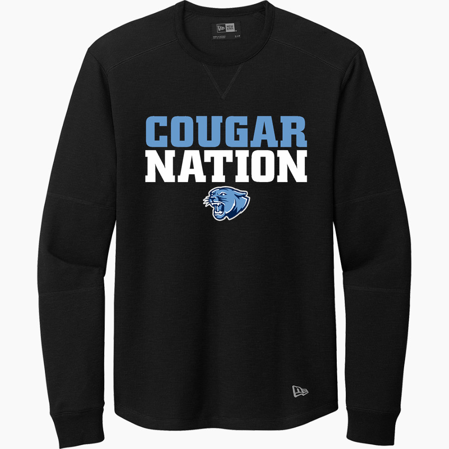 ALL SAINTS CATHOLIC HIGH SCHOOL COUGARS New Era Thermal Long Sleeve Tee