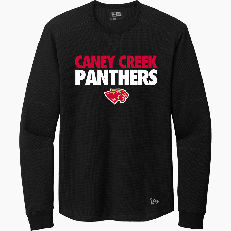 CANEY CREEK HIGH SCHOOL PANTHERS New Era Thermal Long Sleeve Tee