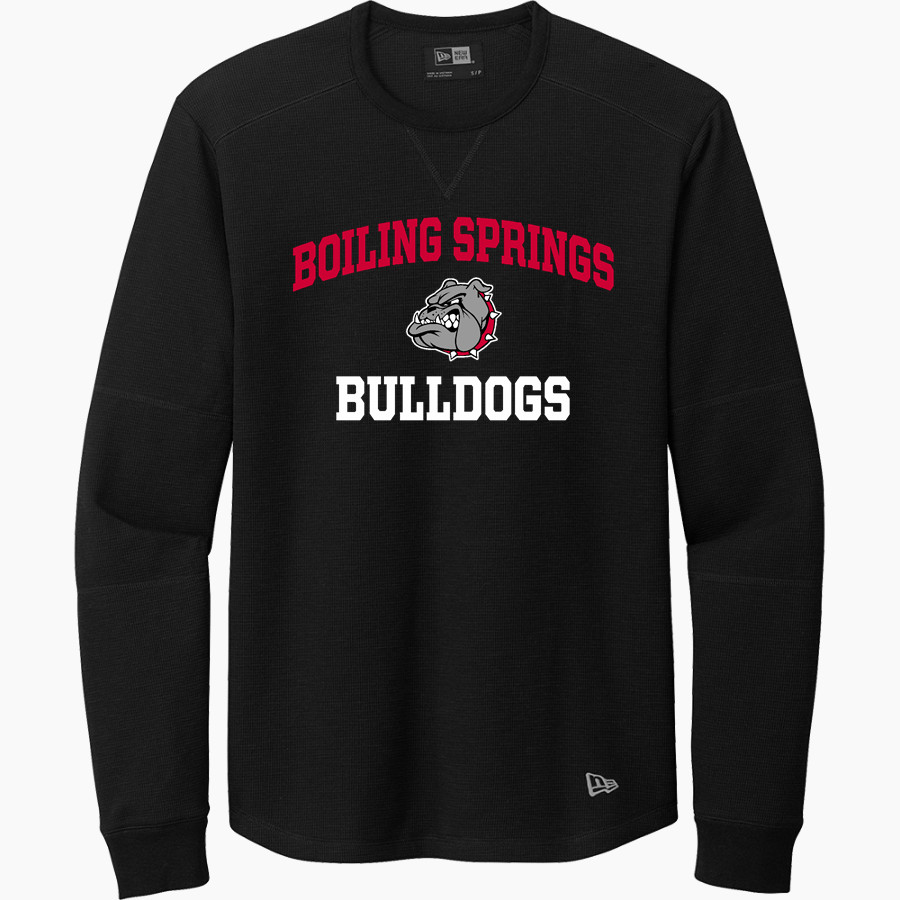 Boiling Springs Middle School bulldogs offical sideline store <span class="pdp-name-mascot">Boiling Springs Bulldogs</span> New Era Thermal Long Sleeve Tee