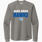 Alice Drive Hawks New Era Thermal Long Sleeve Tee Front Thumbnail