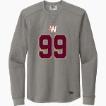 Whitney Wildcats New Era Thermal Long Sleeve Tee Front Thumbnail