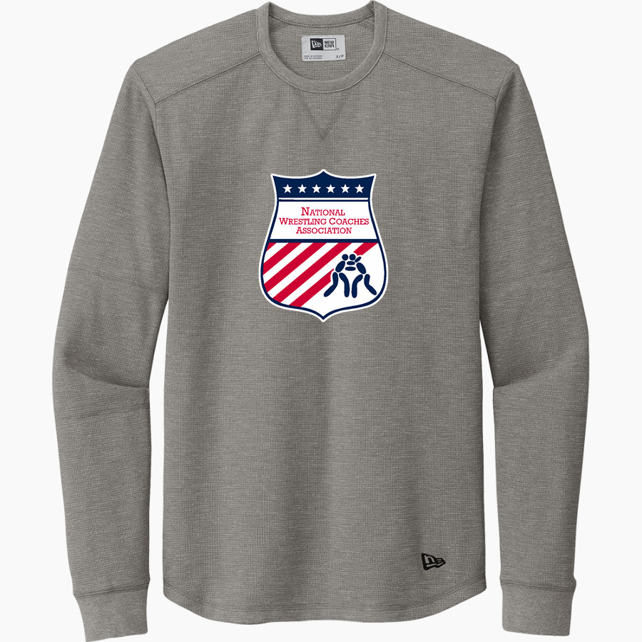National Wrestling Coaches Association <span class="pdp-name-mascot">NWCA</span> New Era Thermal Long Sleeve Tee