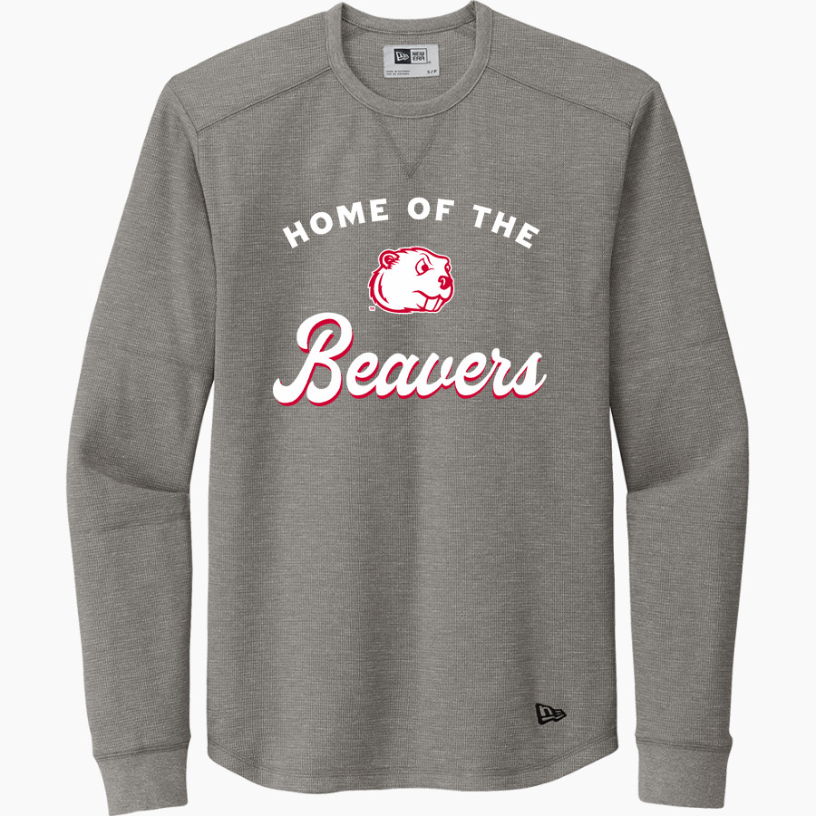 Minot State Beavers <span class="pdp-name-mascot">Minot State Beavers</span> New Era Thermal Long Sleeve Tee