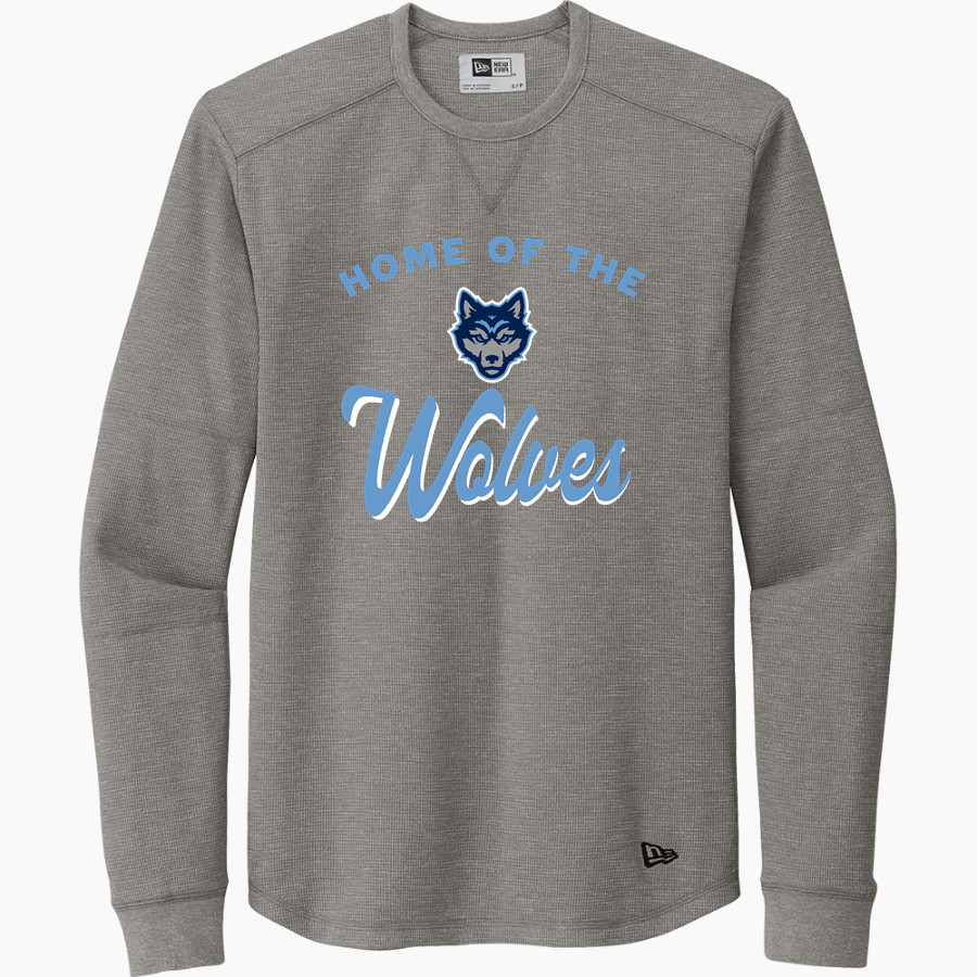 Sun Prairie West Wolves <span class="pdp-name-mascot">Sun Prairie West High School Wolves</span> New Era Thermal Long Sleeve Tee