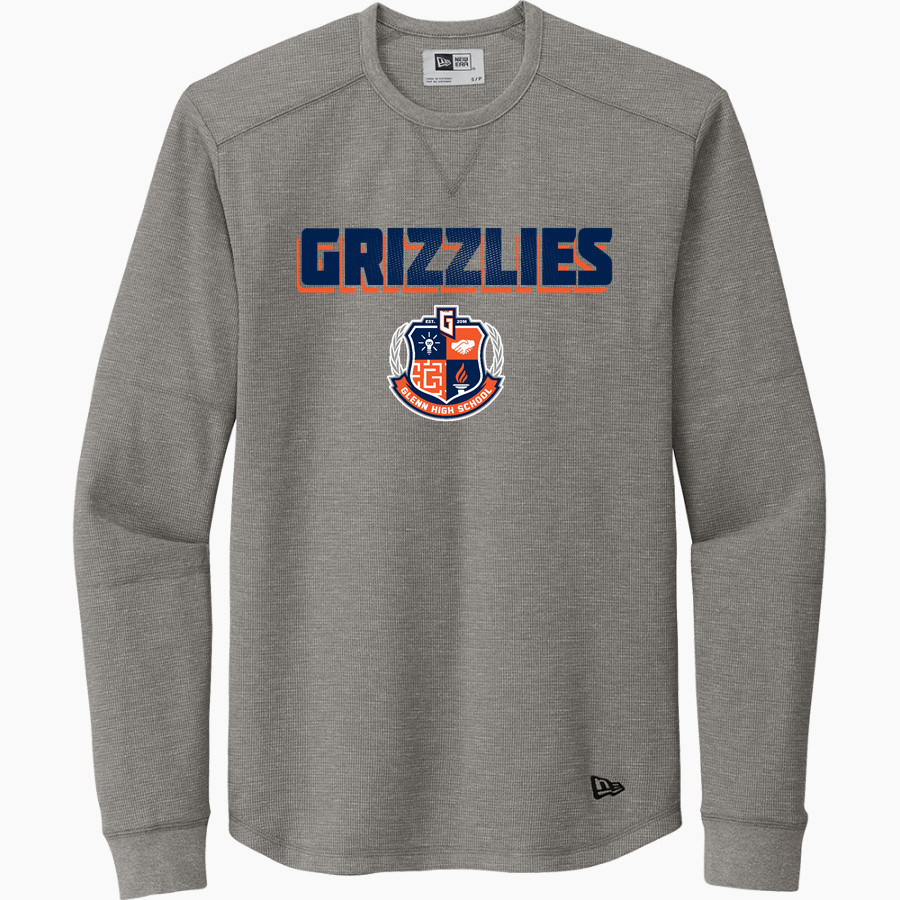 Glenn Grizzlies <span class="pdp-name-mascot">Tom Glenn Grizzlies</span> New Era Thermal Long Sleeve Tee