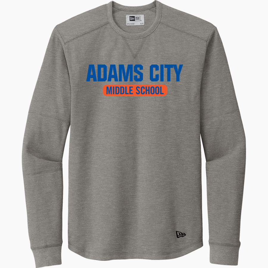 Adams City Middle School <span class="pdp-name-mascot">Adams City</span> New Era Thermal Long Sleeve Tee