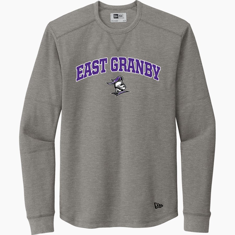 East Granby Crusaders New Era Thermal Long Sleeve Tee