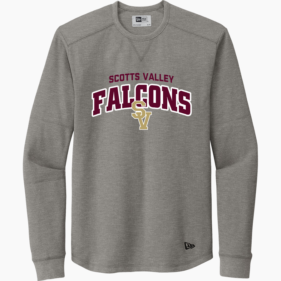 Scotts Valley Falcons New Era Thermal Long Sleeve Tee