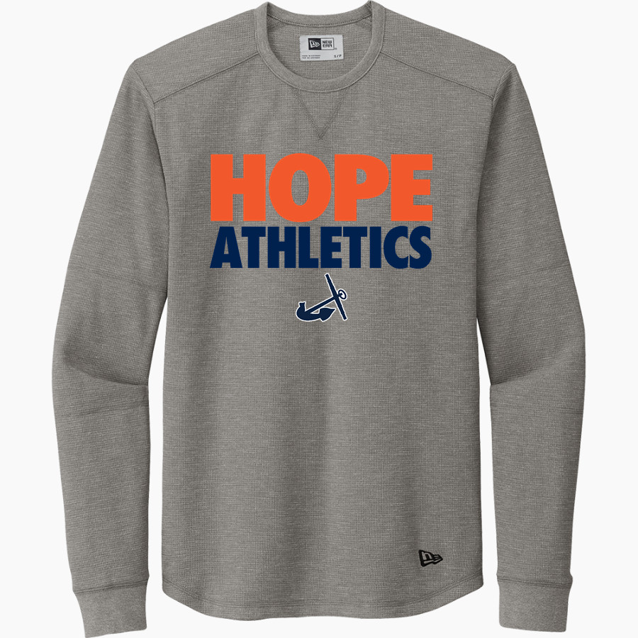 Hope College Online Athletics Store <span class="pdp-name-mascot">Hope Flying Dutch</span> New Era Thermal Long Sleeve Tee
