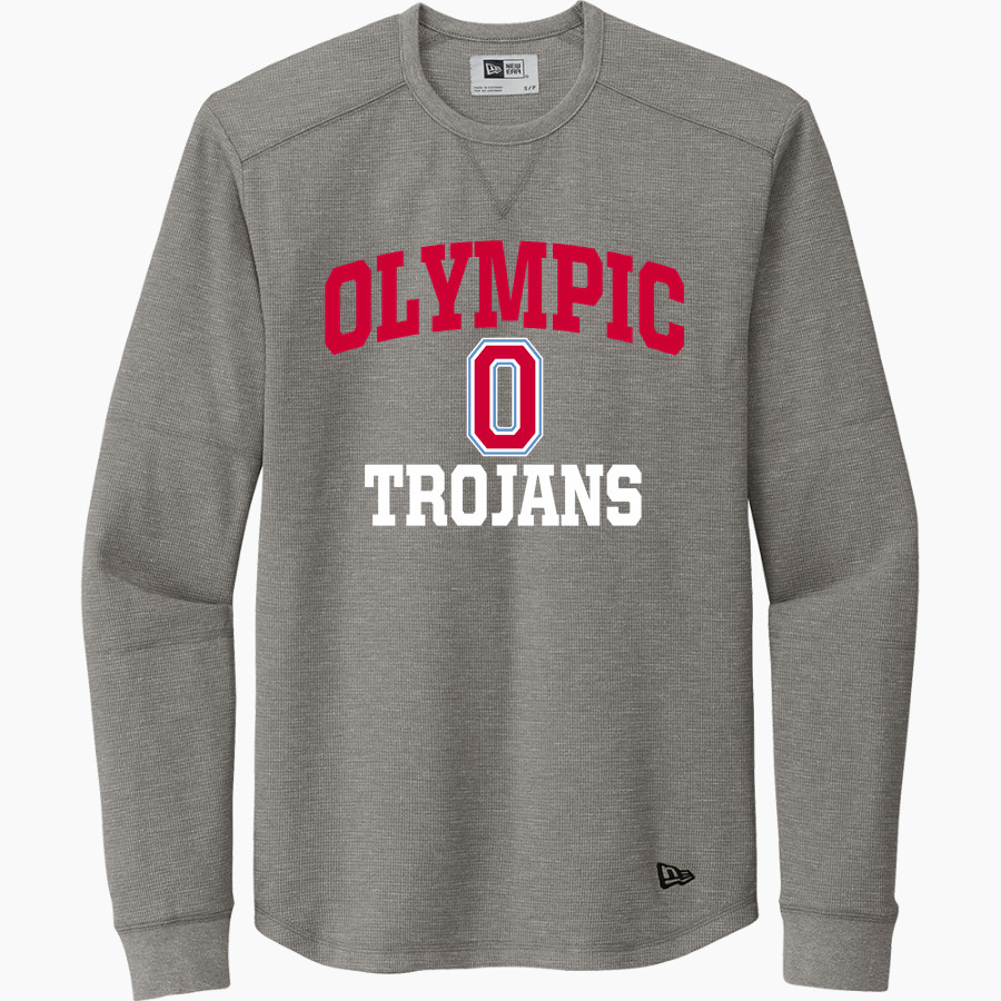 OLYMPIC TROJANS Official Fan Gear Store New Era Thermal Long Sleeve Tee