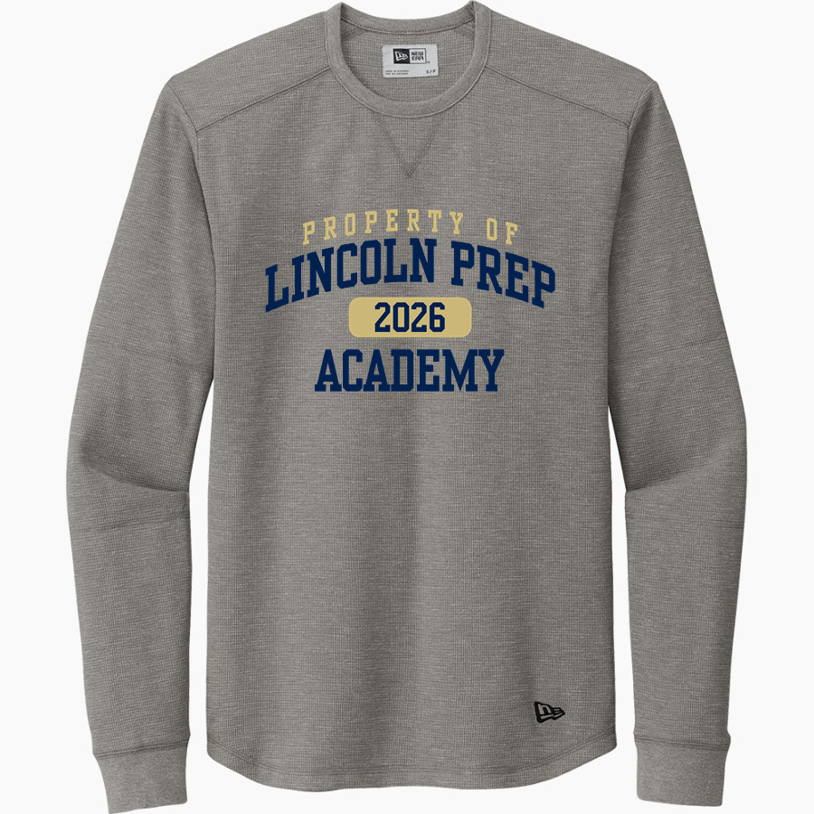 Lincoln Prep Academy Lightning New Era Thermal Long Sleeve Tee